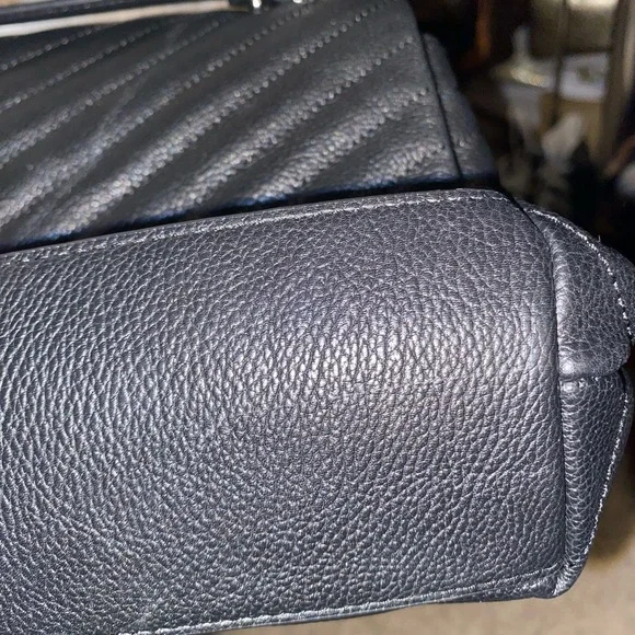 Rebecca Minkoff black leather quilted bag - Picture 12 of 15